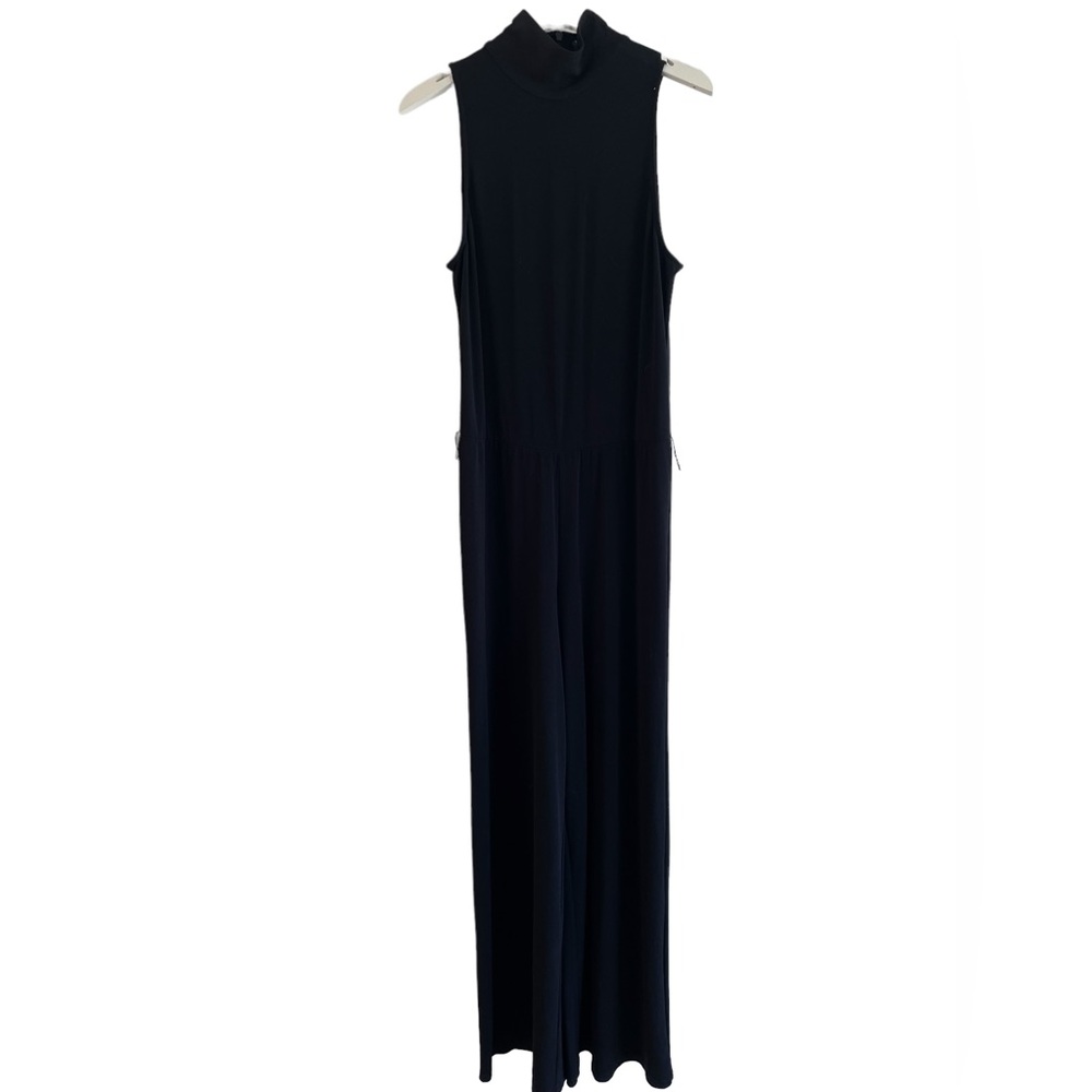 Ralph Lauren Black Knit Jumpsuit